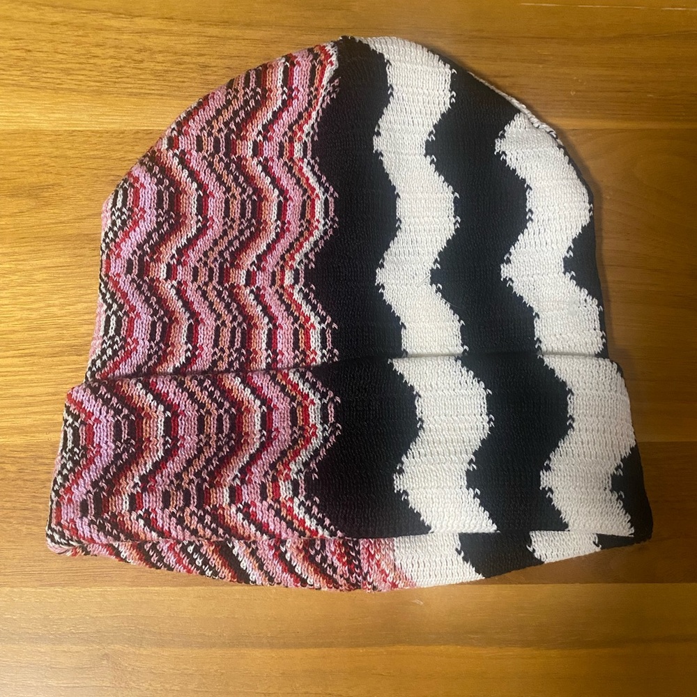New Missoni Iconic Multi-color Knit Hat